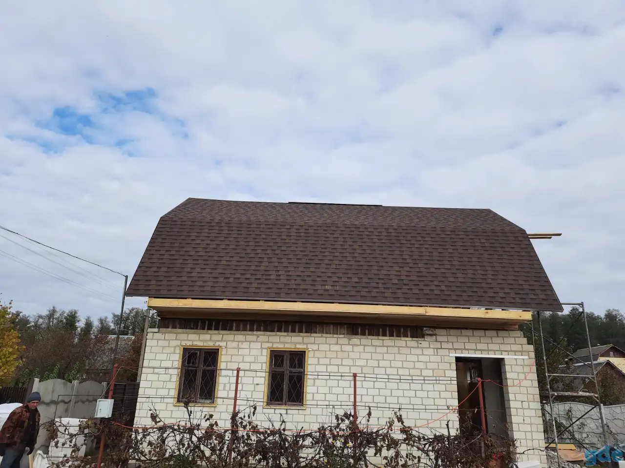 Монтаж мягкой кровли в Гомеле, фотография 2