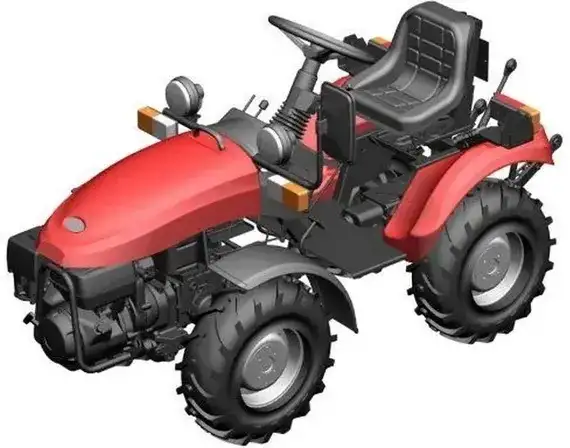 Минитрактор МТЗ Беларус 152 c двигателем RATO R420E, фотография 1