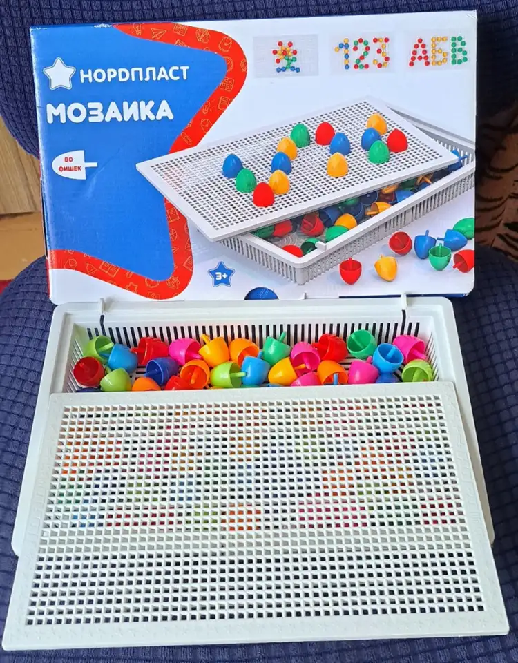 Мозаика как новая, б.у в отличном состоянии, фотография 1
