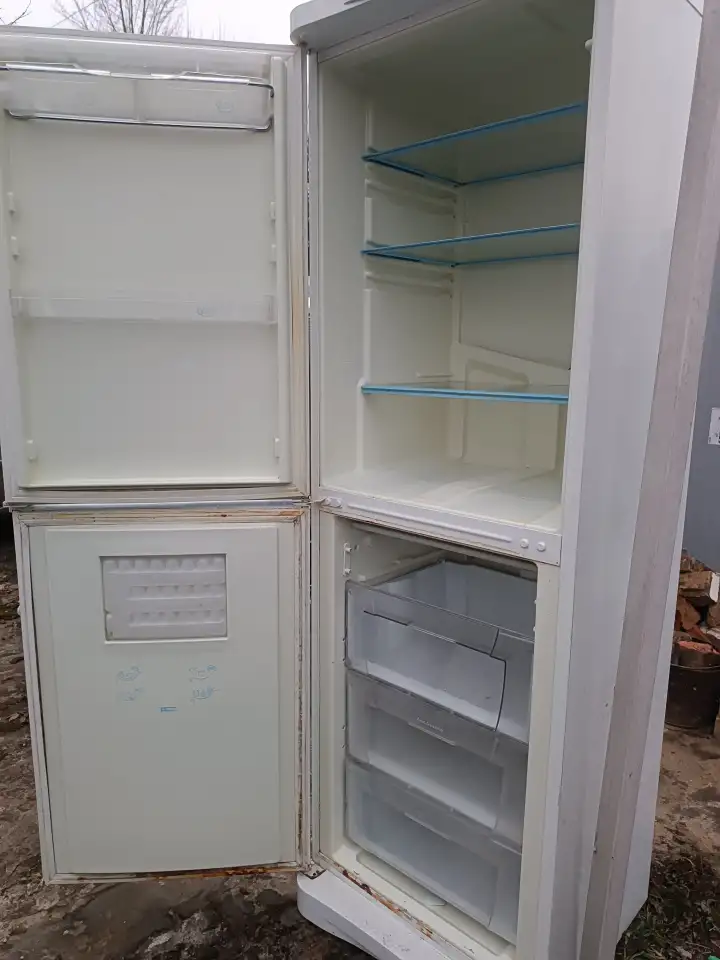 Холодильник Indesit белый двухкомпрессорный 2м доставка., фотография 3