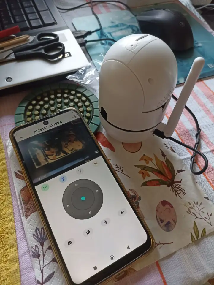 Камера видеонаблюдения через Wi-Fi блок шнур инструкция упаковка, фотография 2