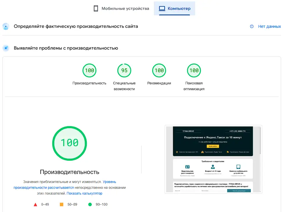Продам сайт для таксопарка. Топ5 поиска Google, фотография 2