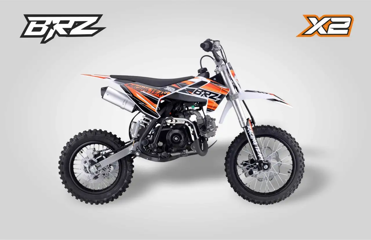 Питбайк brz x2 110cc 14/12, фотография 2