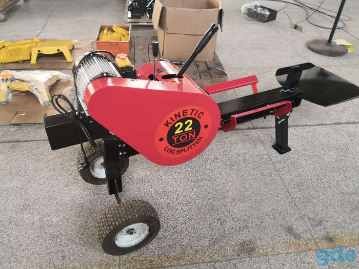 дровокол промышленный woodcraft ls12b с бензиновым двигателем  усилие на раскол 12тонн,  длина раскола 65см,  толщина ра, фотография 3