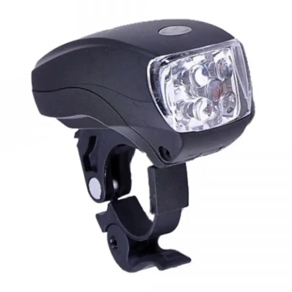 Фонарь передний велосипедный плоский 4led xc-761, фотография 1