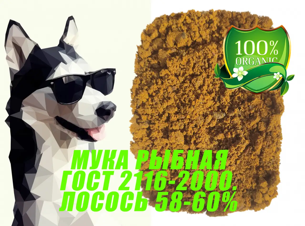 Мука из камчатского лосося 100гр., фотография 1