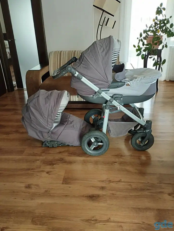 Коляска  JUMPER LICHT 2в1 в прекрасном состоянии, один ребенок, фотография 1