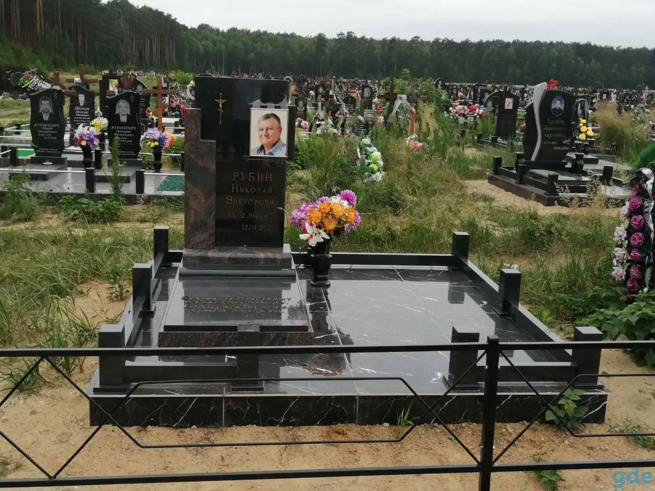 Памятники из гранита Слуцк, Солигорск, фотография 3