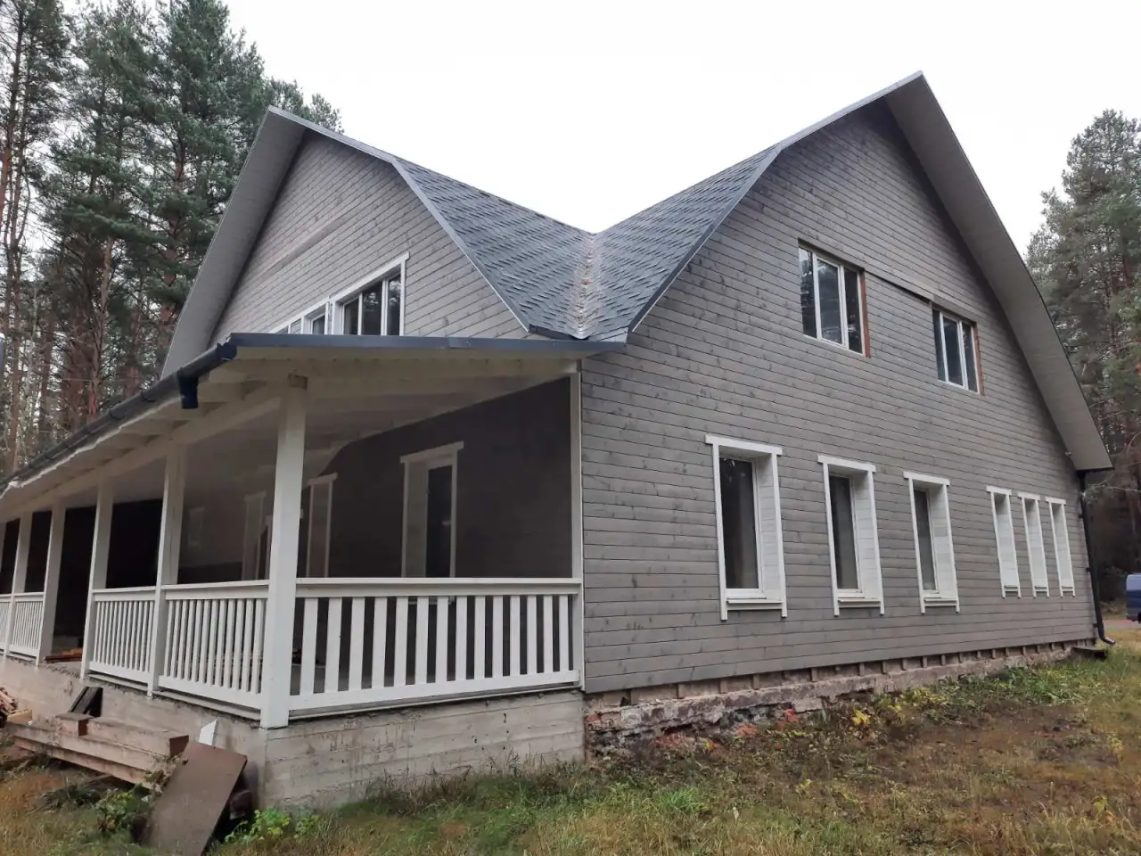 Продажа незавершённого объекта в живописном месте аг.Большая Мощаница, фотография 1