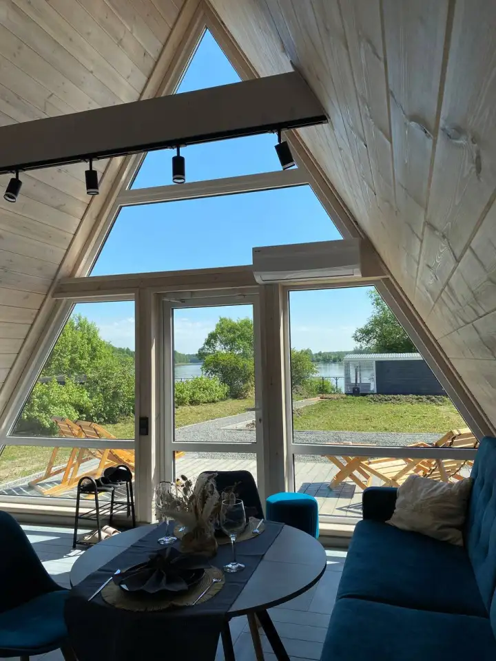 A-frame Gorynycha А-фрейм Горыныча Треугольный дом, фотография 3