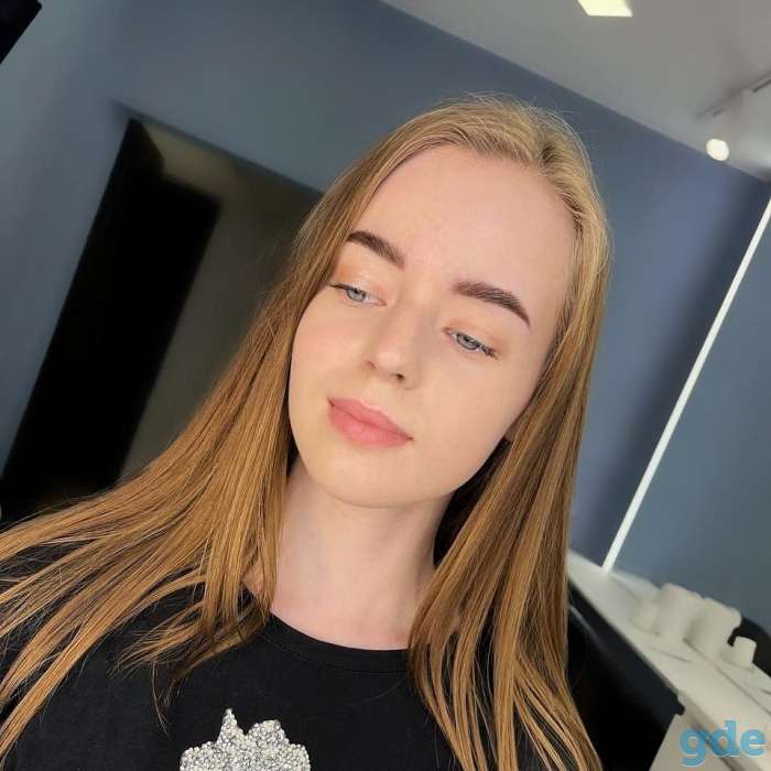 Окрашивание бровей, фотография 1