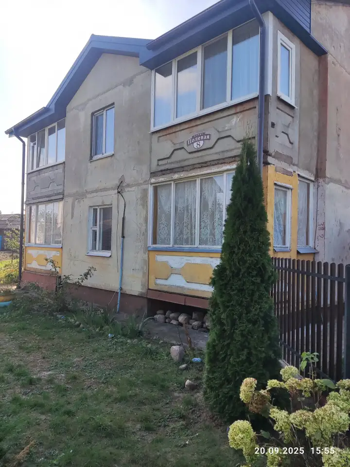 Продается в 5 км от г.Несвиж, дер Саска Липка , 2 комнатная квартира в 2 этажном доме, на первом этаже с участком, фотография 2