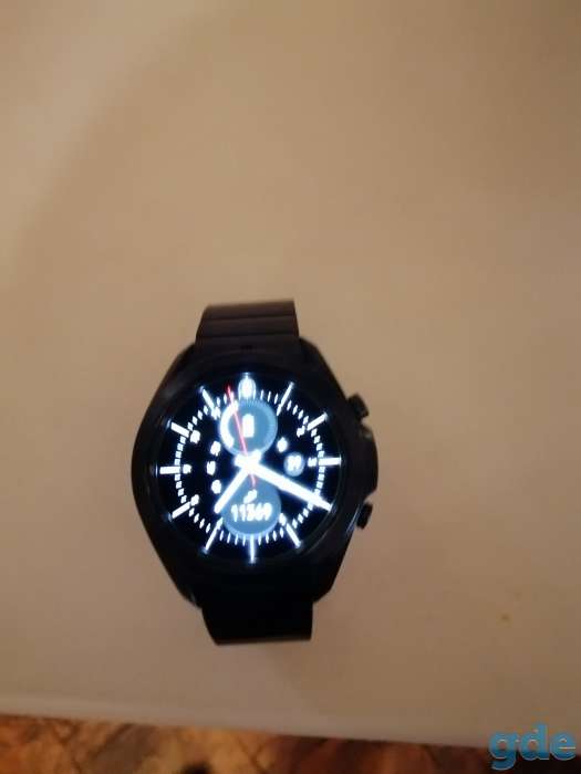 продаю смарт часы БУ месяц состояние идеал Samsung Galaxy Watch 3 45mm Титан, фотография 6