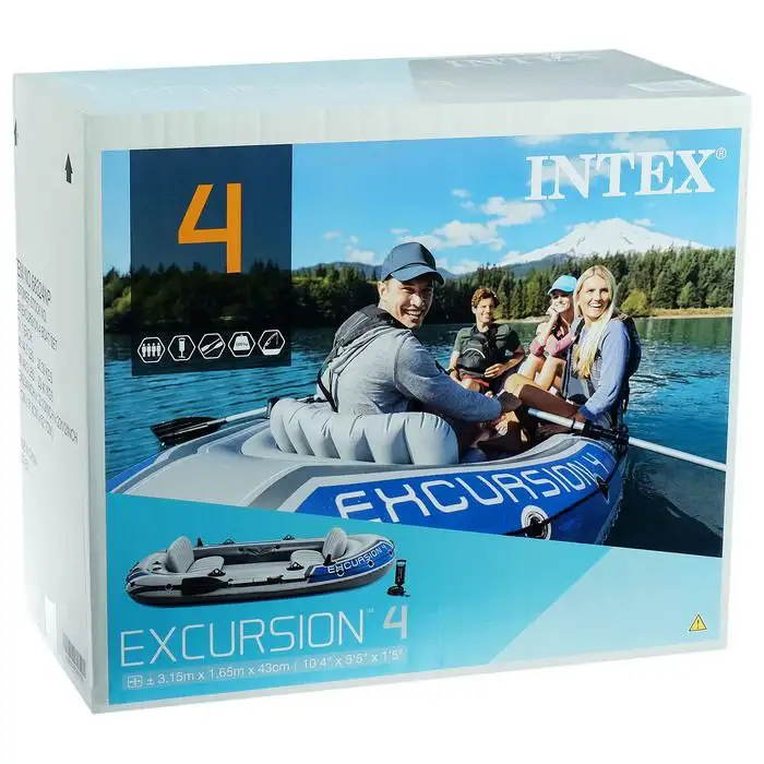Лодка INTEX EXCURSION 4, фотография 1