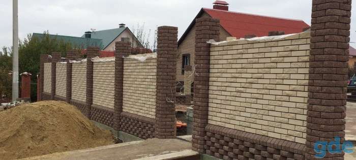 Кладка кирпича, блока, фотография 5