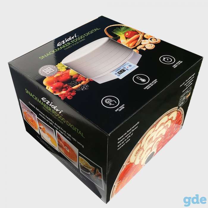 Сушилка для фруктов и овощей EZIDRI Snackmaker FD500 Digital, фотография 5