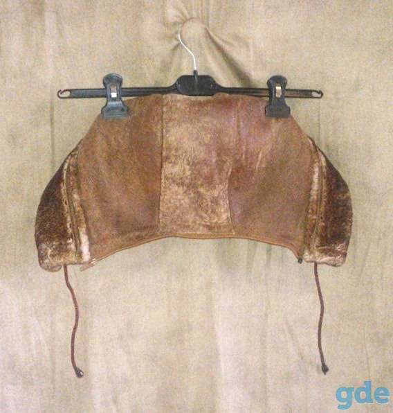 Дублёнка женская Bulli Leather коричневый цвет. Р-р 42-44 S. Материал: натуральная кожа и мех., фотография 6