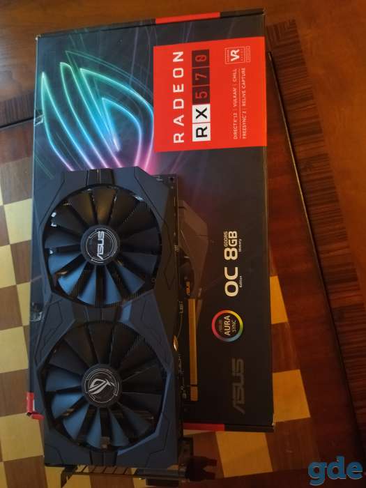 Видеокарта Asus RX570-08G-GAMING, фотография 2