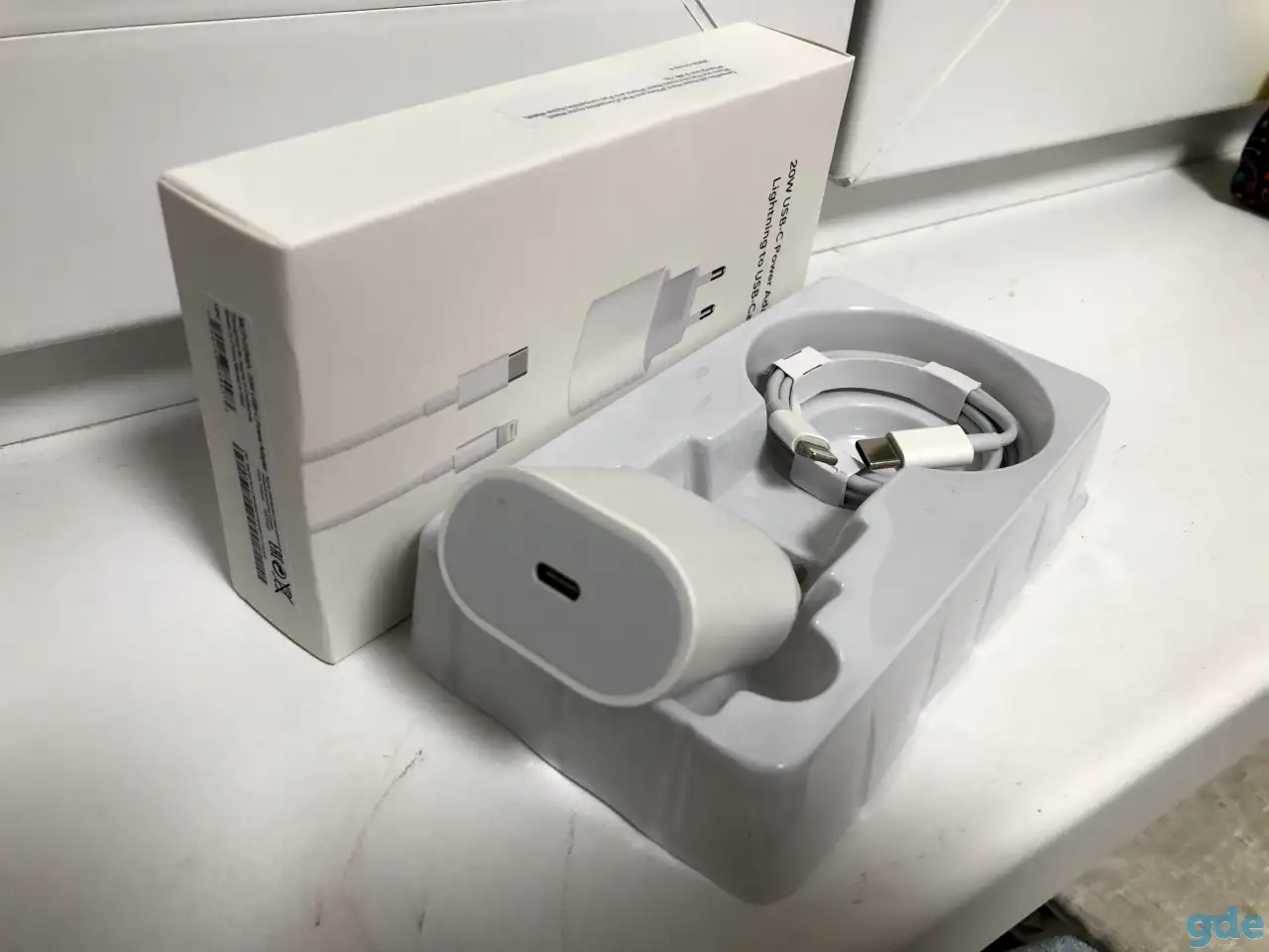 Комплект быстрой зарядки для устройств Apple, фотография 2