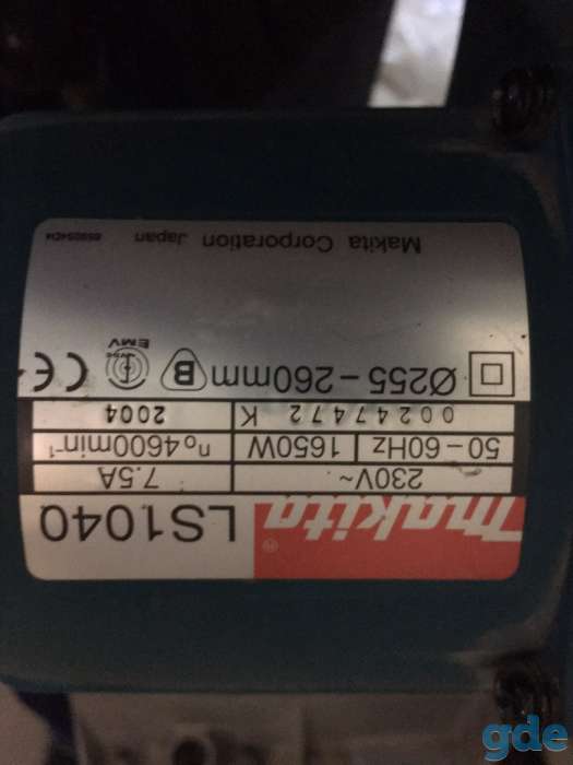 Торцовочная пила Makita LS1040, фотография 4