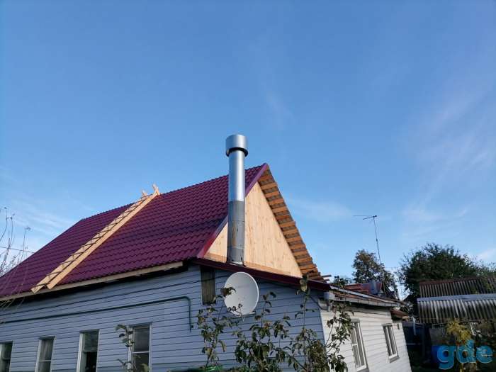 Кровля крыши металлочерепицей, фотография 4