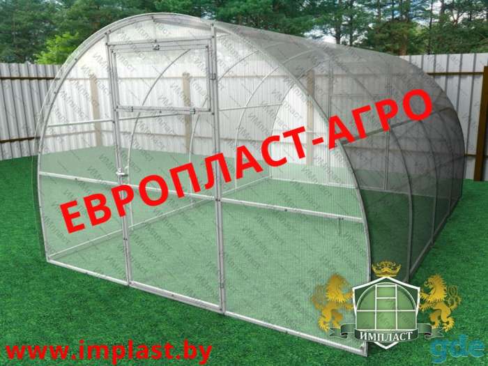 Сверхпрочные теплицы Европласт-Агро 3х4м, 3х6м, 3х8м, 3х10 метров. Усиленный каркас 2-ая УФ защита. Европейское качество, фотография 6