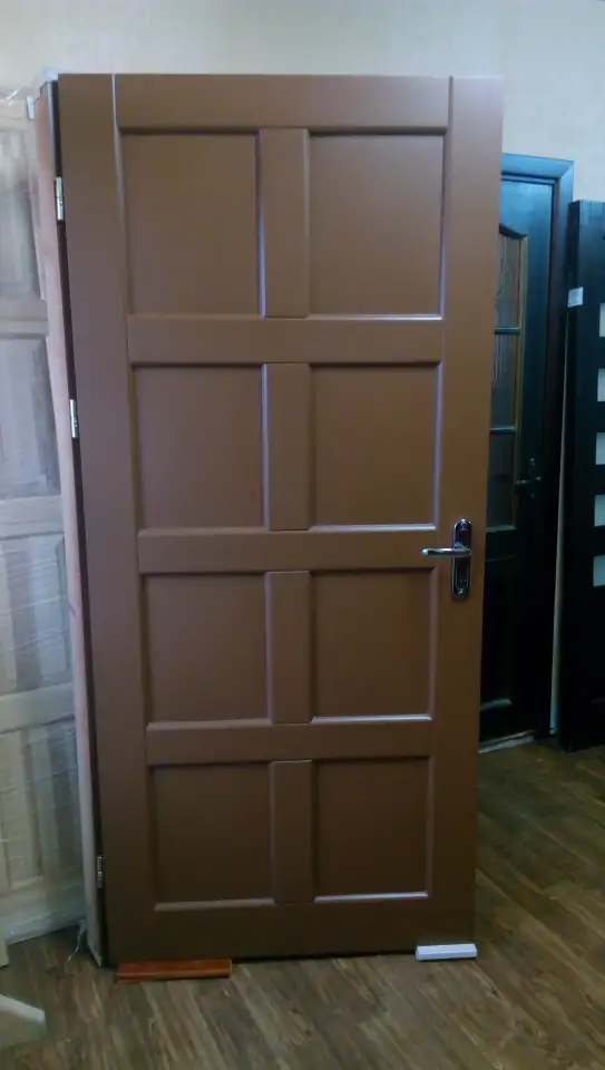 Двери входные деревянные с утеплителем., фотография 1