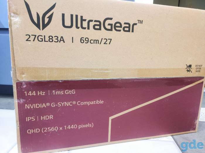 LG UltraGear 27GL83A-B, фотография 3