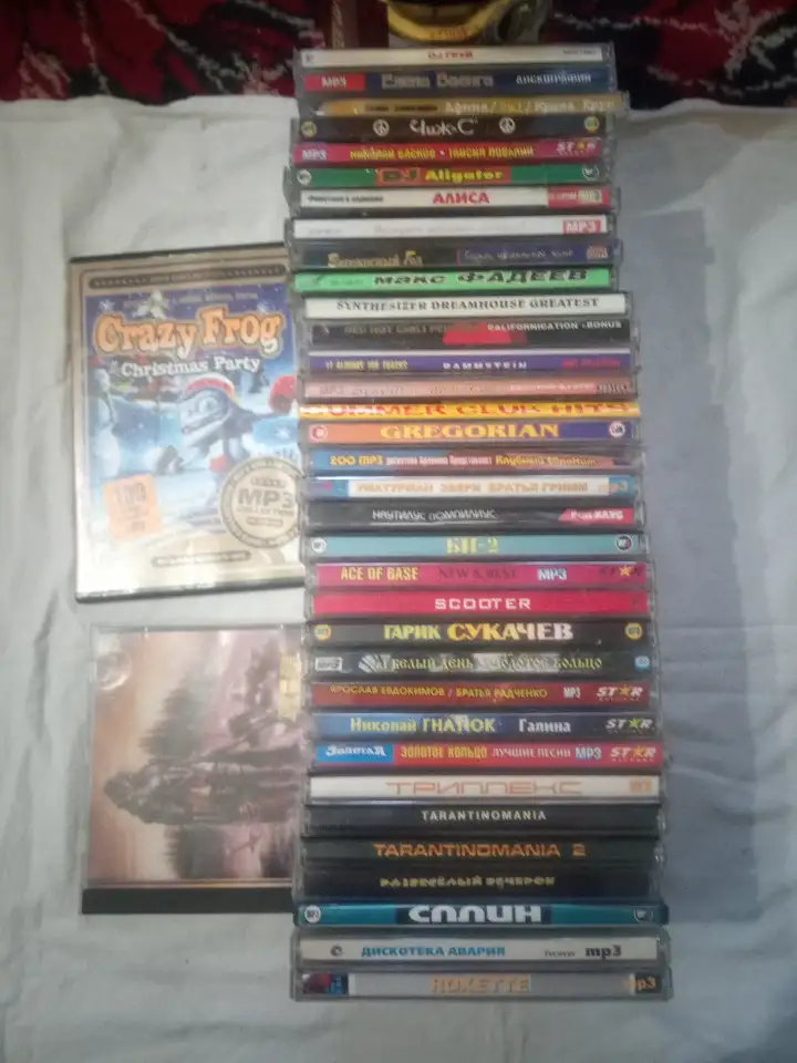 CD диски с музыкой, фотография 1