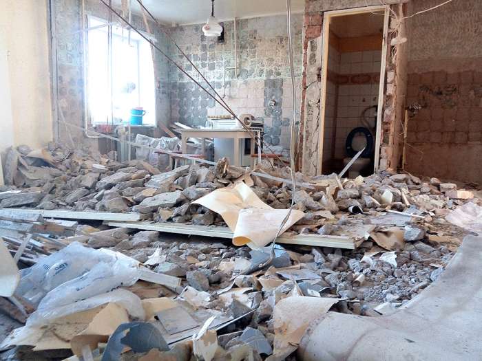 Демонтаж Жодино стены перегородки пол  и др., фотография 4
