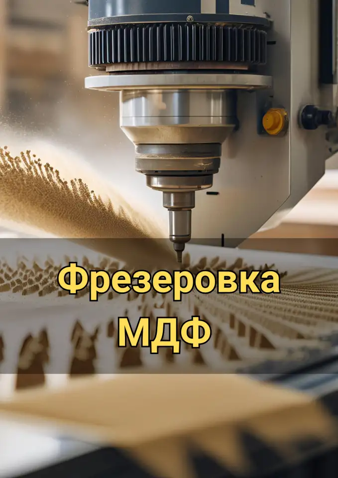 Фрезерная резка на ЧПУ, фотография 7