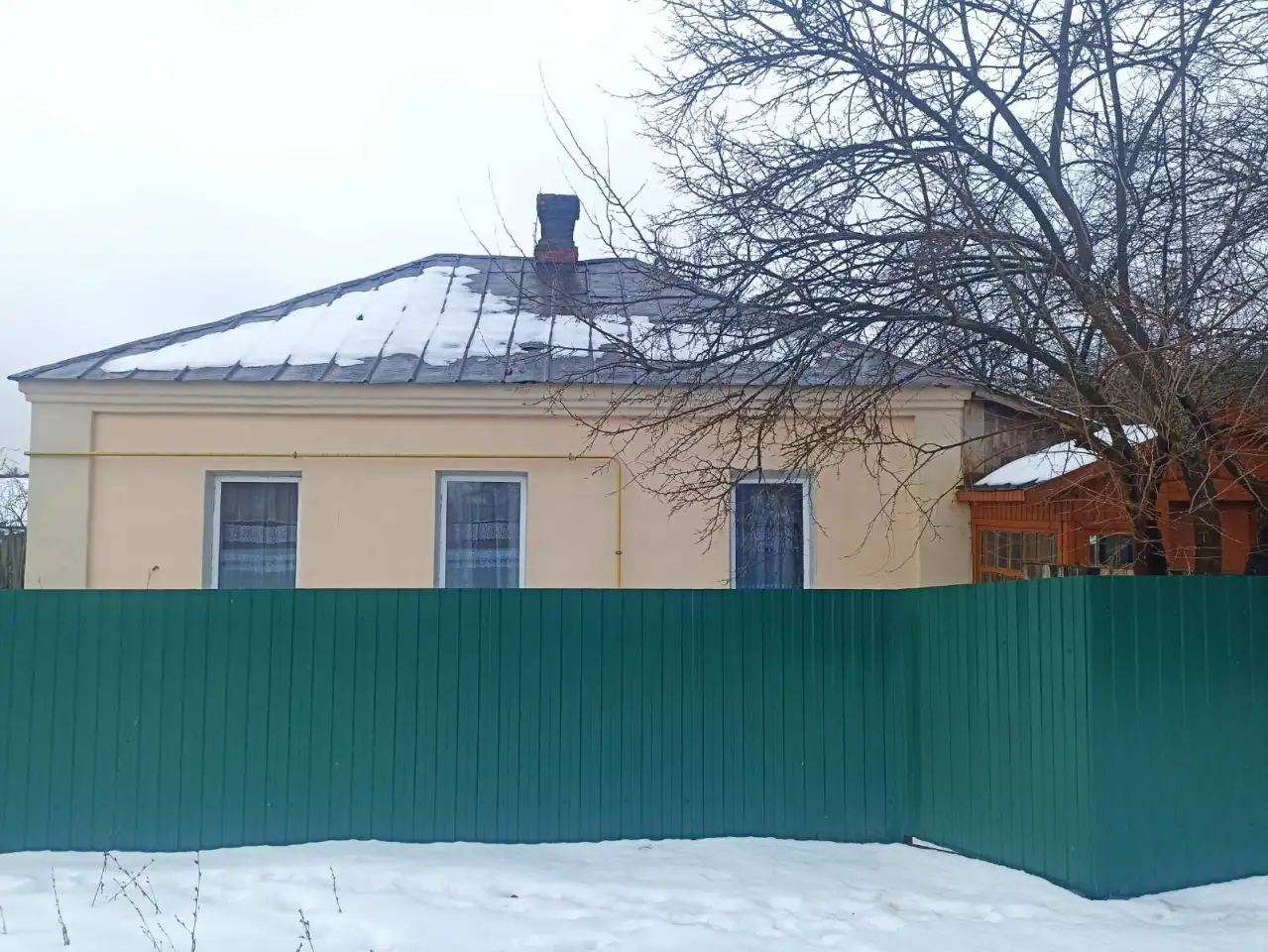 Дом с участком, ул.Калинина, дом 6, гп Комарин, Брагинский р-н, Гомельская обл., фотография 1
