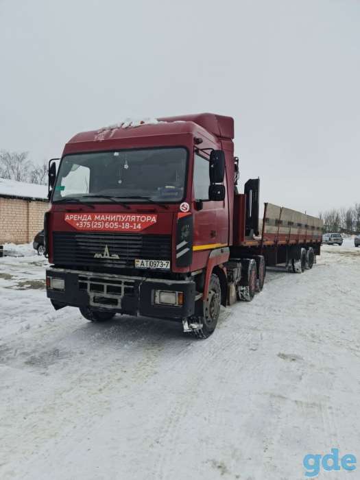 МАЗ 6430 Гидроманипулятор, фотография 4