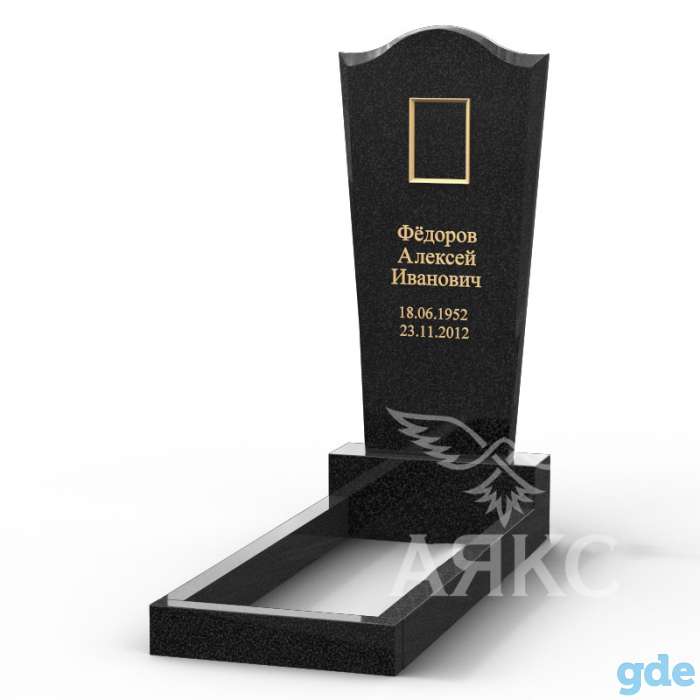 Одиночный памятник из гранита, фотография 4