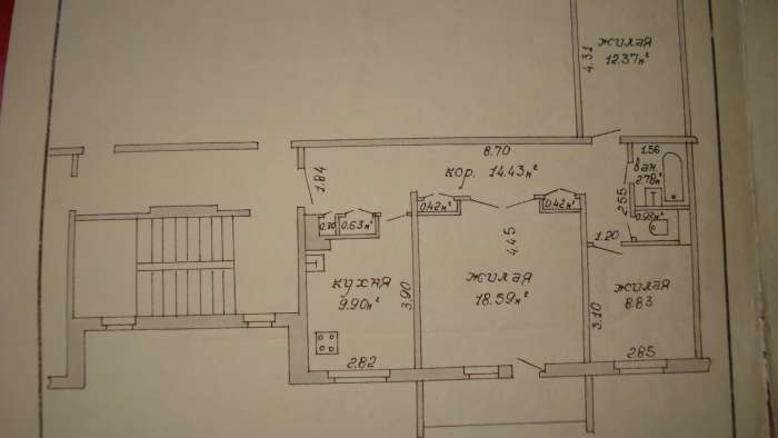 продам 3х комн квар-ру , ул.заслонова 18, фотография 1