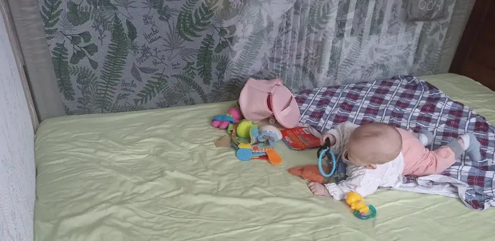 Ограждение для кровати Amarobaby Safety Of Dreams  AB-SOFD-BSR-OL-200 оливковый, фотография 1