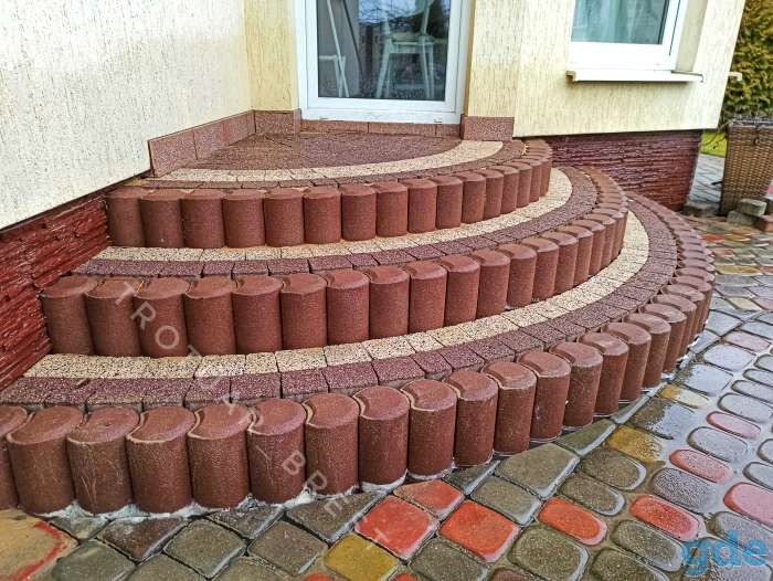 Укладка тротуарной плитки, фотография 5