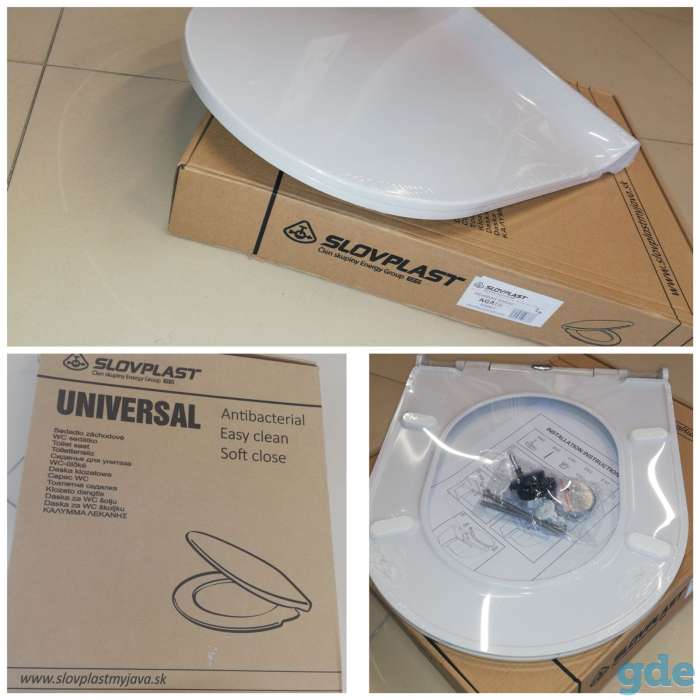 Сиденье для унитаза Slovplast AGATA 672297T, фотография 1