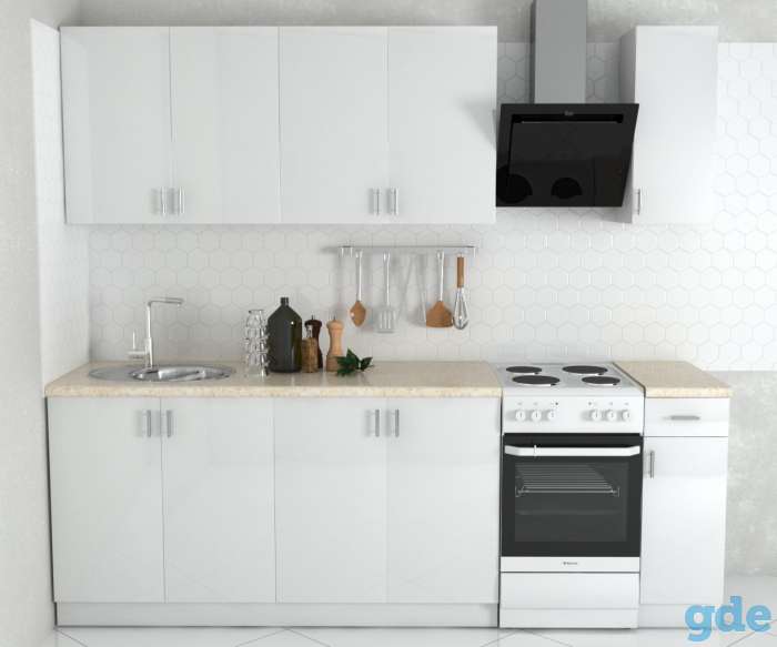 Готовая КУХНЯ ХоумЛайн Кристалл Лайт, фотография 11