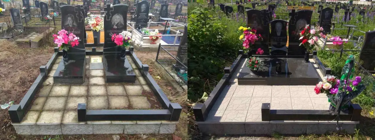 Уборкачистка мест захоронений и их частей., фотография 1