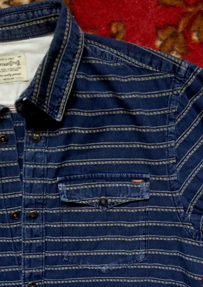 Рубашка JackJones 100 cotton Оригинал разм.46, фотография 3