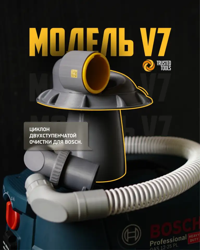 Циклон двухступенчатой очистки для Bosch, фотография 1