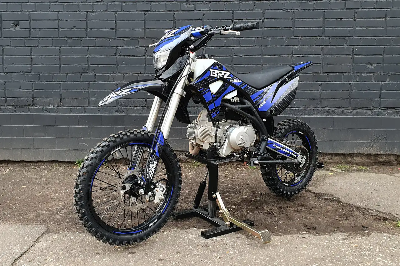 Питбайк brz sx150e 17/14 с фарой, фотография 3