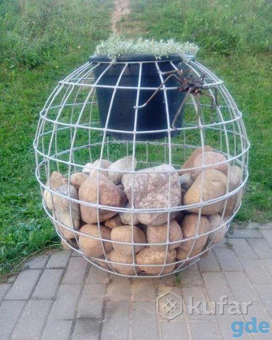 Габион (шар с камнями) сварной, фотография 1
