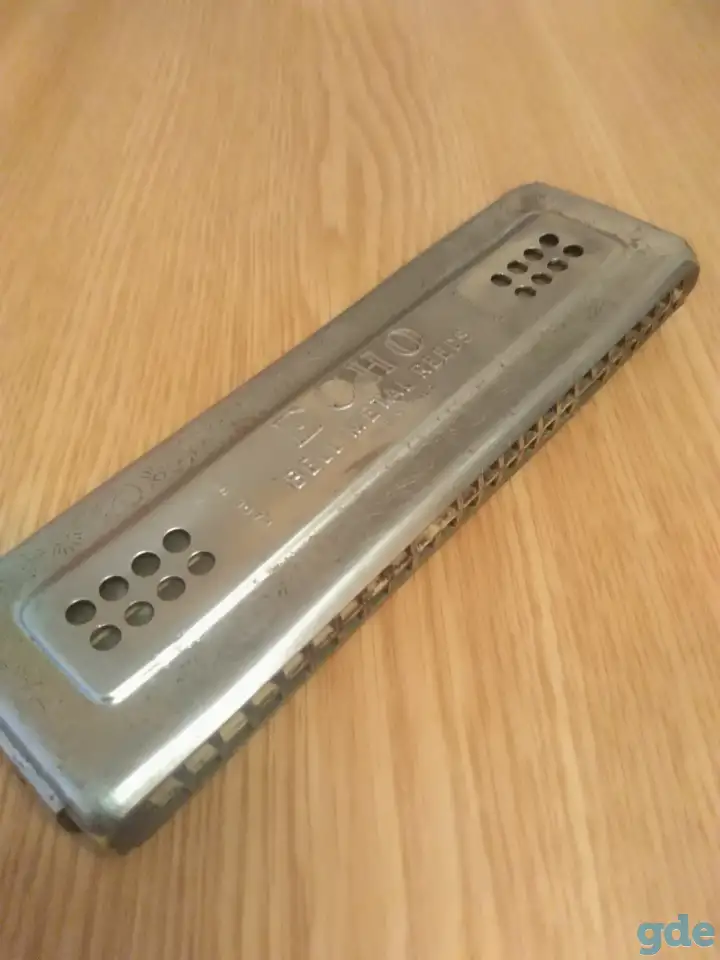 Немецкая губная гармошка Echo Harp 30-40x, фотография 1