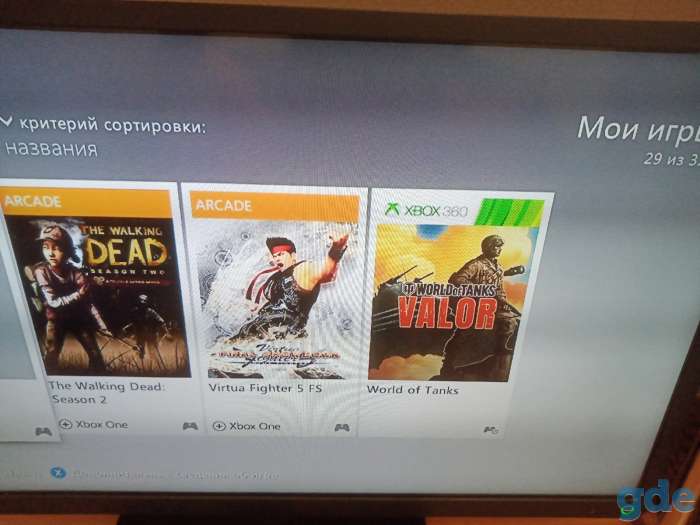 Xbox 360 32 игры + джойстики, фотография 8