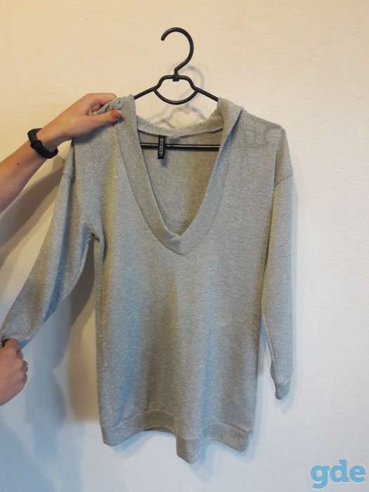 Кофта женская H&M с капюшоном, 44-46 р-р, фотография 3