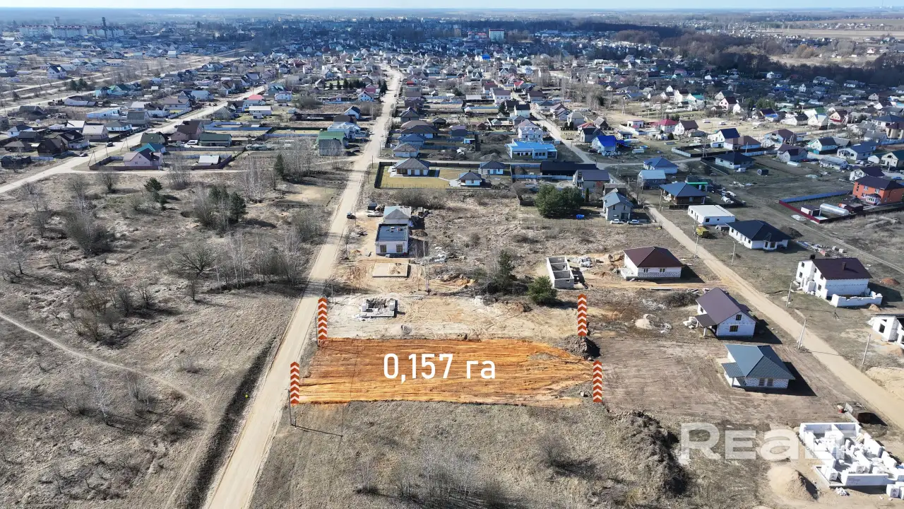Продается ровный земельный участок 2 км от г. Марьина Горка, фотография 3