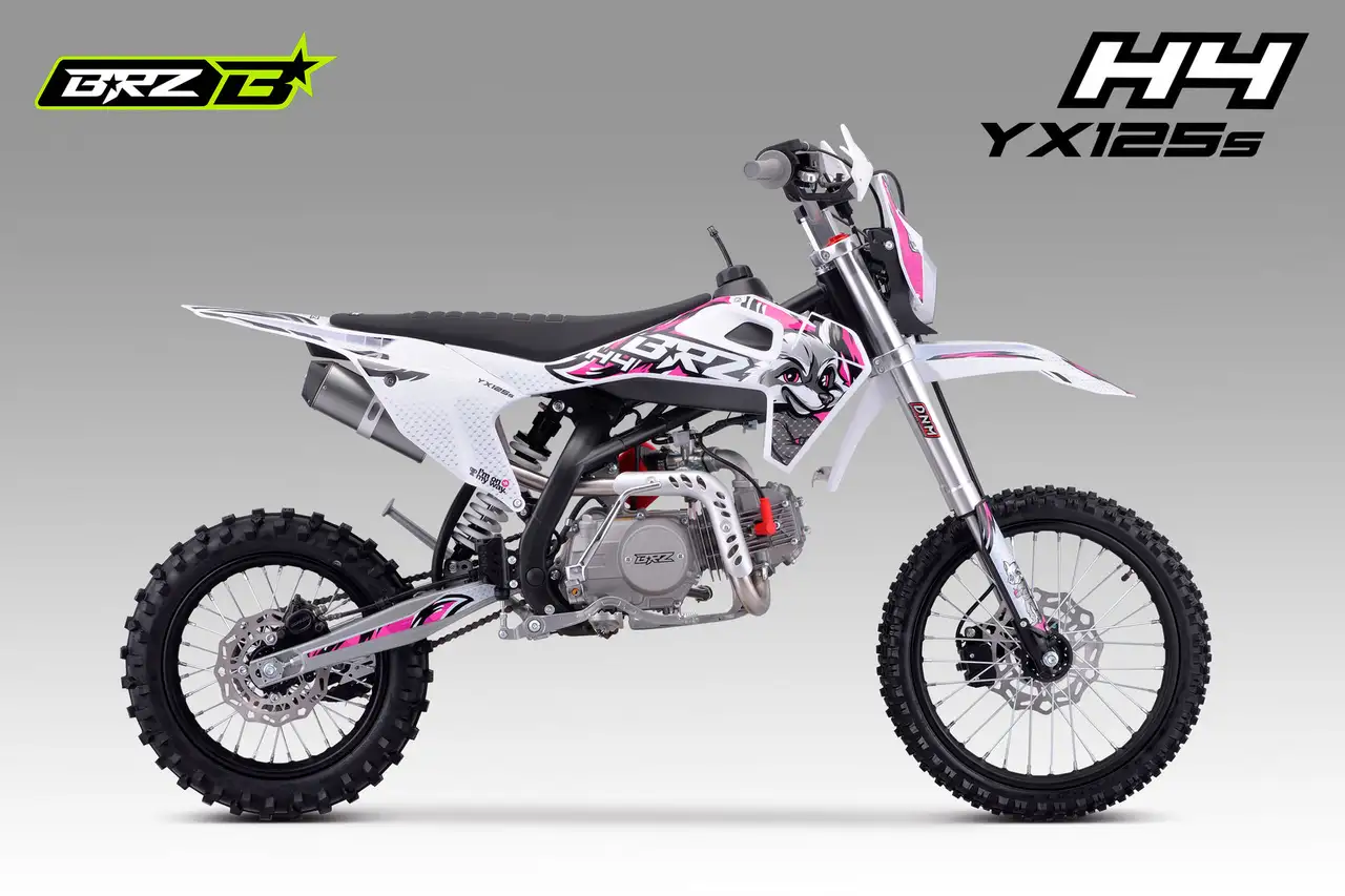 Питбайк brz h4 yx125s 17/14, фотография 3