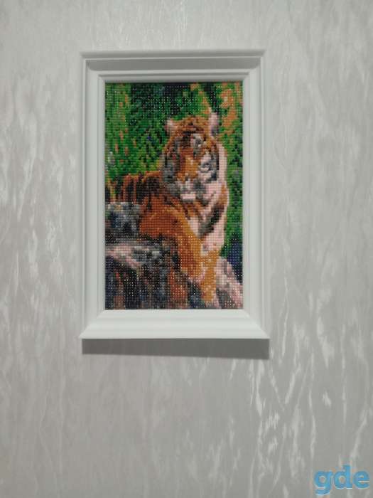Алмазная картина Тигр, фотография 2